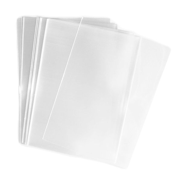 luzen Approx. 100 Pcs 11X14 Inch Clear Flat Cello Cellophane Bags Opp Bag for Bakery Candy Cookie Chocolate