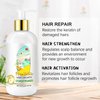 Rice Water Shampoo and Conditioner,Hair Growth Shampoo and Conditioner Set for Thinning Hair,Shampoo and Conditioner for Women Hair Loss,Rice Water for Hair Growth Rosemary,Biotin,Caffeine