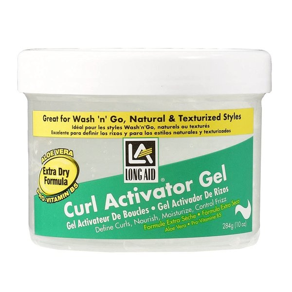 LONG AID Activator for Extra Dry Hair Gel, 10.5 Oz