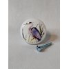 Blue Heron Birds Ceramic Dresser Drawer Pulls Cabinet Knobs