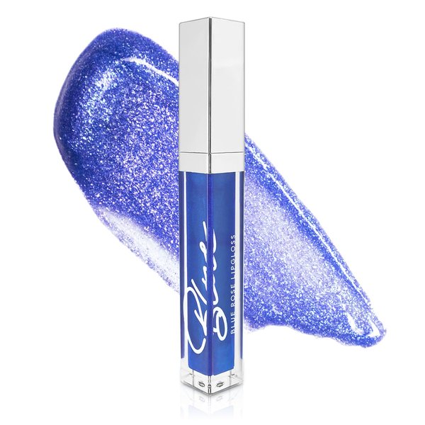 VIOLA HOUSE color changing lip gloss, blue in pink PH lipstick, tinted, waterproof, long lasting gloss rose lip gloss. 5ml/0.17fl oz (peach blossom)