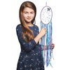 Make It Real - DIY Dreamcatcher. Make Your Own Dream Catcher Arts and Crafts Kit for Tween Girls. Includes Dream Catcher Hoop, Strings and Ribbons, Beads, Butterfly Pin and More