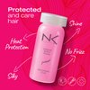 NK Professional Care Perfect Drying Ampoule, Thermal protector for hair, Conditioner, Frizz free, Shine, Silky and Heat Protection for hair. 3 x 12ml/ea