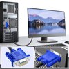 HYANGQU 5ft VGA Cable 2-Pack, Male to Male Monitor Cord for PC Laptop to Projector Display, HD 15-Pin Video Cable for Office Home, Desktop, TV