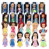 Liberty Imports 12 Pack Little Royal Princess Toddler Dolls with Dresses, Girls Imaginative Pretend Play Small Dolls Party Favors Collection (5-Inches)