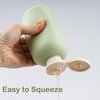 Cosywell Squeeze Bottles with Flip Cap Plastic Refillable Travel Containers for Toiletries Shampoo and Conditioner Travel Bottles (300ml/10oz)