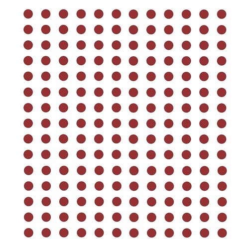 Generic Velvet Dot Bindi Tattoo Stickers Adhesive Body Bindi Forehead Stickers Adhesive Body Jewelry Indian Daily Use Forehead Bindi Round Dot for Women Multisize bindi for Women (Maroon)