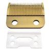 Professional Adjustable Replacement Blades Set #1006-30-15-10 for Wahl 8504 Hair Clippers Gold by YTXXDEUS