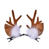 ywduoying Christmas Reindeer Antlers Headband Hair Clips Hair Hoop Girl Beauty Headdress Reindeer Antler Headband Cute Deer Headband Hair Accessory Hair 10