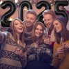 2025 Balloons, 40 Inch 2025 New Years Balloons, 2025 Black Number Balloons, 2025 Foil Happy New Year Balloons for New Years Eve Party Supplies 2025 and New Years Decorations 2025, Graduations