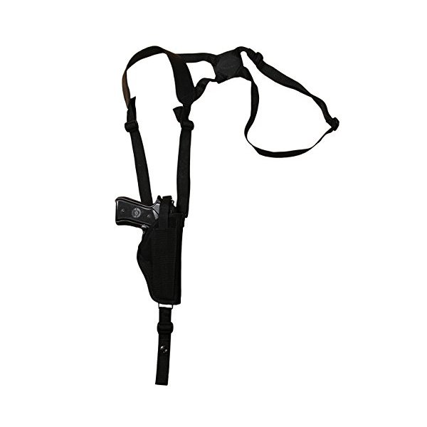 Barsony Vertical Shoulder Holster Compatible with Glock 17 20 21 22 24 25 Right