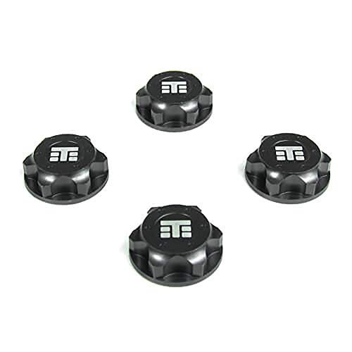 TEKNO RC LLC Wheel Nuts 17mm M12x1.0 T Logo Serrated 4 TKR5116B Electric Car/Truck Option Parts