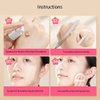 6 Pack Stainless Steel Makeup Spatula Foundation Liquid Foundation Mixer Face Cream Applicator Cosmetic Mixing Tool for Foundation Eye Shadow Cream