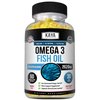 Kaya Naturals Omega 3 Supplement | Nature Made Omega 3 Fish Oil - 100% Pure Sea-Harvested Pelagic Fish Oil with No Fishy Aftertaste - Omega 3 Vitamins | Fish Oil - 60 Count Softgels