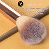 KINGMAS Foundation Makeup Brush, Double Ended Makeup Brushes for Blending Liquid Powder, Concealer Cream Cosmetics, Blush brush