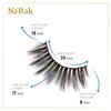 Na'Rak False Eyelashes - Glam It Up Series: DARK AND FULL Design. 5 Pairs of Faux Mink Lashes - Reusable and Comfortable Style Designed for Everyday Wear that Enhances Your Natural Lashes