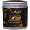 SHEA MOISTURE African Black Soap Clarifying Mud Mask, 6 Ounce
