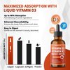 NESSARIT Vitamin D3 10,000 IU & K2 150mcg Liquid Drops with Omega 3 MCT Oil - Immune Support, Heart & Joint Wellness, Bone & Muscle Support - Raspberry Flavor - Made in USA - 2.0 fl oz (60ml)