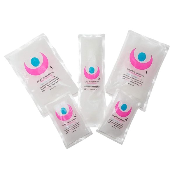 5 extra therapy grade gel packs for Icekap migraine cap