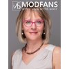 MODFANS Women Reading Glasses 1.5 4 Pack Fashion Colors Cat Eye Readers for Ladies Compact Spring Hinge Lightweight Frame Includes Pocket