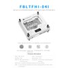 Barrowch FBLTFHI-04I CPU Water Block for Intel i3 i5 i7 i9 LGA 1700 1200 1156 1155 1151 1150 Copper Waterblock with Temperature TFT Digital Display & LRC 2.0 5v 3Pin aRGB LED + Adapter (White)