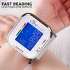 Care Touch Digital Wrist Blood Pressure Monitor for Adults Size 5.5-8.5" for Home Use, Automatic High Blood Pressure Machine with Batteries & Carrying Pouch.