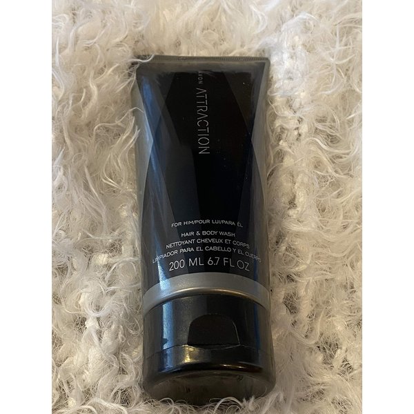 Avon Attraction for Him Hair & Body Wash 6.7 Fl. Oz.