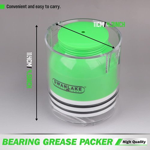 SWANLAKE Hand Bearing Packer,Wheel Bearing Packer Tool,Portable Bearing Packer,