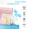 LifeArt Anti Fog Cloth for Eyeglasses, Microfiber Cleaning Cloth for Screen, Goggles and Ski Masks, Nano Technology, Reusable 700 Times, Safe on All Types of Lens Coating, Streak-Free (1 Pack)