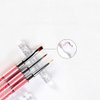 1Pc White Brush Holder Nail Art Acrylic Simple Transparent Pen Brush Stand Brush Rest Brush Rest for 5 Nail Pens Gel Nails Nail Tools Nail Supplies Stylish Useful,Nail Art and Polish
