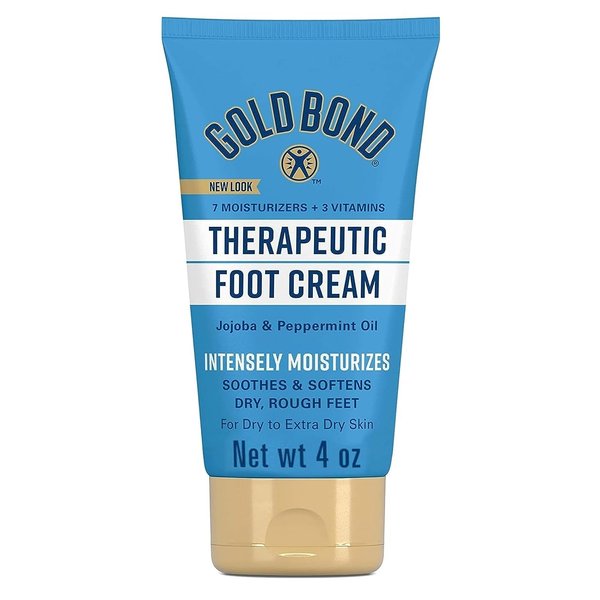 Gold Bond Therapeutic Foot Cream, 4 Oz (4 Pack)