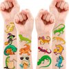 Lizard Temporary Tattoos Themed Birthday Party Supplies Favors Decorations Cute Reptile Swamp Safari Animal 96PCS Tattoos Stickers Funny for Kids Girls Boys Teens School Classroom Rewards Gifts Ideal