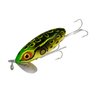 Arbogast Jitterbug Topwater Bass Fishing Lure, Excellent for Night Fishing, Bull Frog, 2 1/2" 3/8 oz