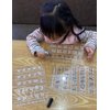 LuckyShe Acrylic Dry Erase Board Kids Personalized ABC Letters Numbers Wipe Off Trace Boards Mess Free,Set of 3