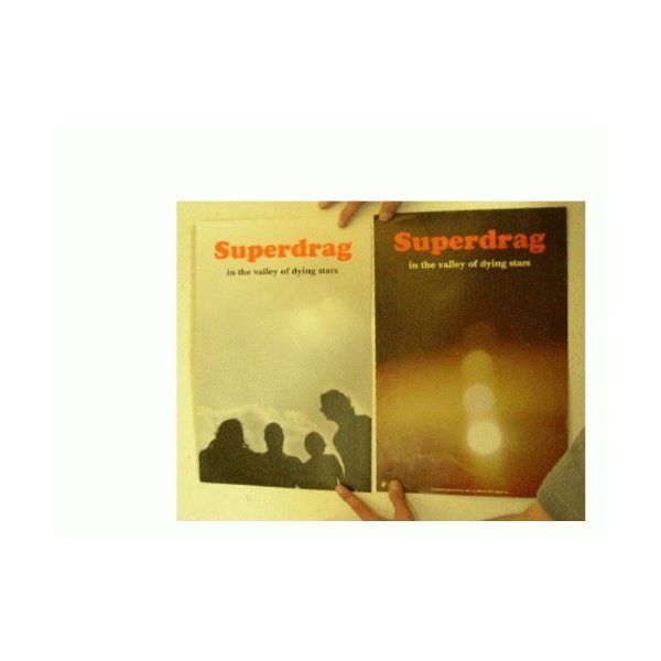 Superdrag Poster Super Drag 2 Sided In The Valley Of Dying Stars