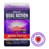 FSA HSA Eligible | Anti-Bacterial Pimple Patches | Fast Acne-Drying Treatment | Anti-Inflammatory Patches | Dual Action Acne Patch | Soothing | Hydrocolloid Dots | Zits Stickers | Fade Dark Spots |