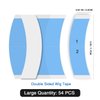 Yunle Lace Front Wig Tape Double Sided Wig Tape for Lace Wigs 54 PCS Strong Adhesive Tape Waterproof Lace Tape for Wigs Toupee Hairpiece Blue 1/2