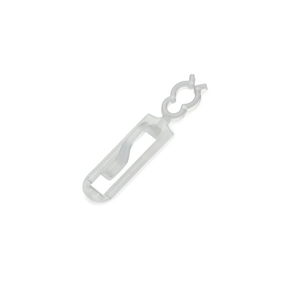Holiday Lighting Outlet LED All in One Christmas Light Clip, Works on Gutters & Shingles. Pack of 100