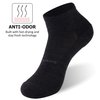 Low Cut Running Socks ZEALWOOD Women Merino Wool Socks Ultra-Comfortable Moisture Wicking Low Cut Wool Socks Fast Dry Mens Ankle Socks For Women Athltic Cycling Socks Gifts for Men Mom Dad Gifts