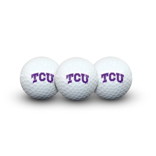 Team Effort Texas Christian Horned Frogs Golf Ball 3 Pack