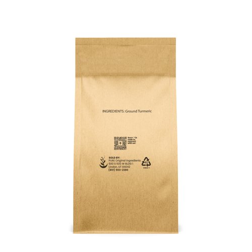 Pure Original Ingredients Turmeric Powder (1 lb), Food Grade, Natural, Spicy Flavor, Curry, Rice, Eco-Friendly