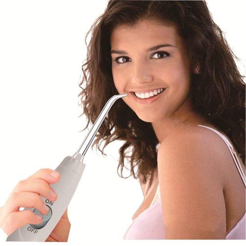 Flosser Replacement Handle Standard Water Hose Plastic Handle Compatible with Waterpik water flosser WP-100 WP-300 WP-660 WP-662 WP-670 WP-672 WP-900, Pack of 1 Handle Hose (HANDLE) (White)