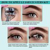 Lash Extension Kit Daybreak Lash Clusters kit Lash Bond and Seal Eyelash Remover and Lash Applicator for Diy Lash Extension Kit at Home by AMZGlRL(Daybreak,D-Mix8-16mm kit)