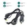 SLLEA Car Auto DC CigCarette Power Supply Power Cord Power Cable 2 Output Charger Adapter for Naxa NPD-703 Npdt-750 TFT Swivel Screen Portable DVD Player
