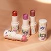 JewelryWe 3PCS Cream Blush Stick for Cheeks & Lips