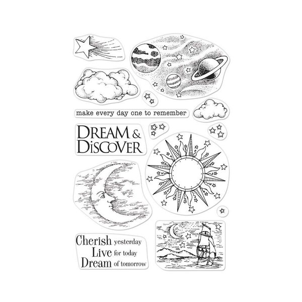 Hero Arts CLEAR STMP CELESTIAL, us:one size