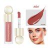 YU KUI LX Liquid Blush, Cream Blush For Cheeks, Soft Pinch Liquid Blush, Skin Tint Blush Makeup, Easy To Blend And Color, Long-Lasting, Natural-Looking (04#)