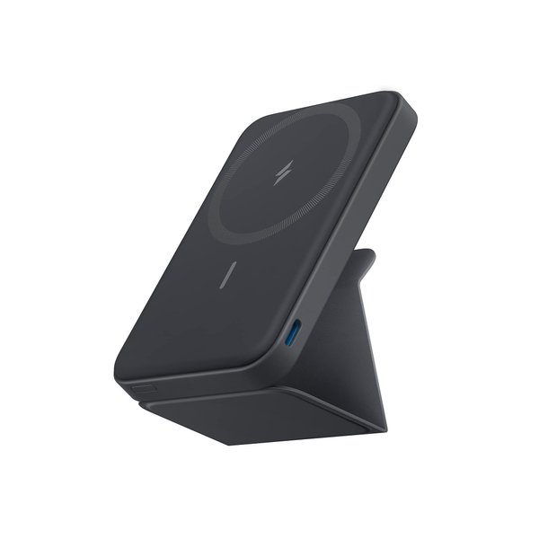 Anker Magnetic Battery, 5,000mAh Foldable Magnetic Wireless Portable Charger with Stand and USB-C (On The Side), Only for iPhone 15/15 Plus/15 Pro/15 Pro Max, iPhone14/13 Serie