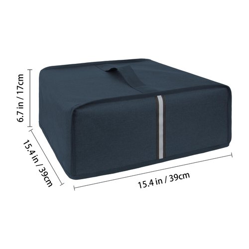 Kingshion Printer Dust Cover, Splash-Proof Fabric Easy to Clean & Storage, Compatible with Epson EcoTank ET-2800/ET-2850 Wireless Color All-in-One Cartridge-Free Supertank Printer - Dark Blue