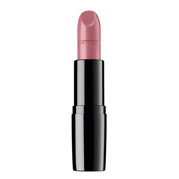 ARTDECO Perfect Color Lipstick - Lingering Rose - Glide-On Lipstick - Rich Color & Plumping Effect - Creamy, Pearly Finish - Hyaluronic Acid - Long Lasting - Lip Plumper - Lip Care - Makeup - 0.14 Oz